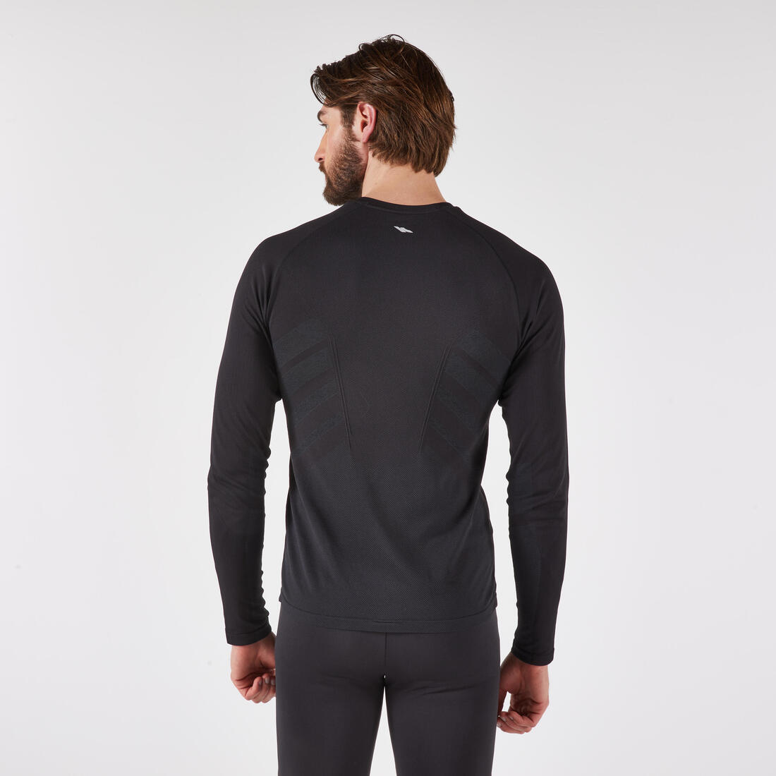 T-Shirt manches longues running sans couture Homme, KIPRUN Run 500