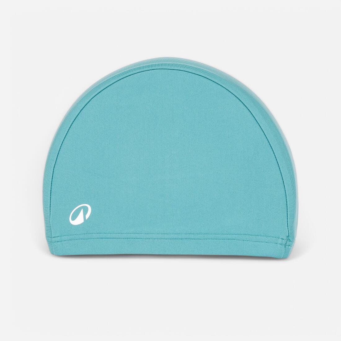 Bonnet de bain tissu taille L - bleu foncé