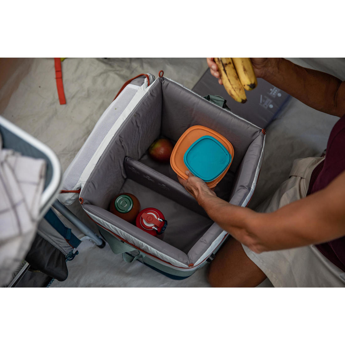 Glacière 500 Fresh 35 litres de camping - conservation au frais 17 heures