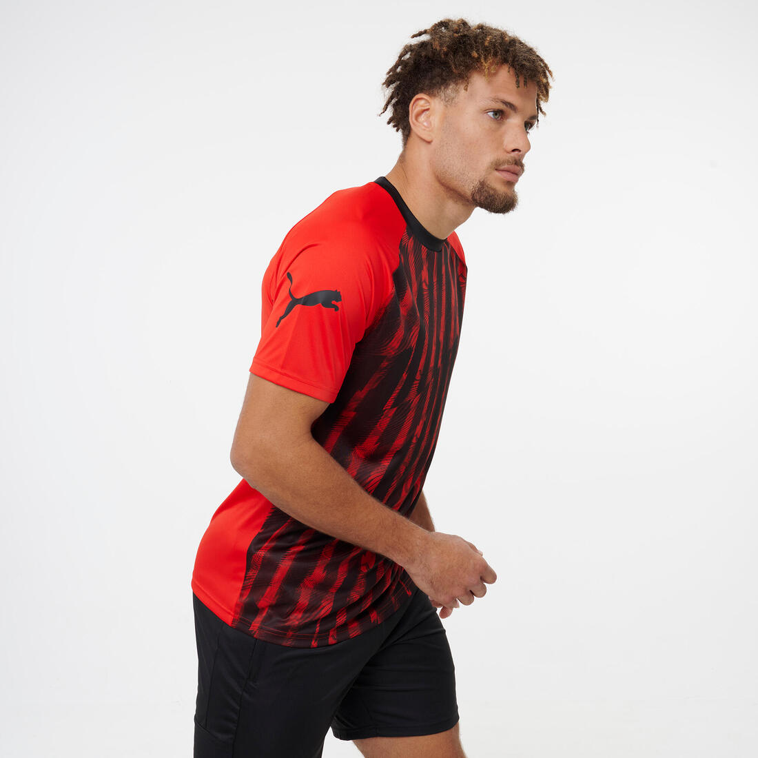 Maillot de football Puma IndividualLIGA 26 Adulte Rouge/Noir