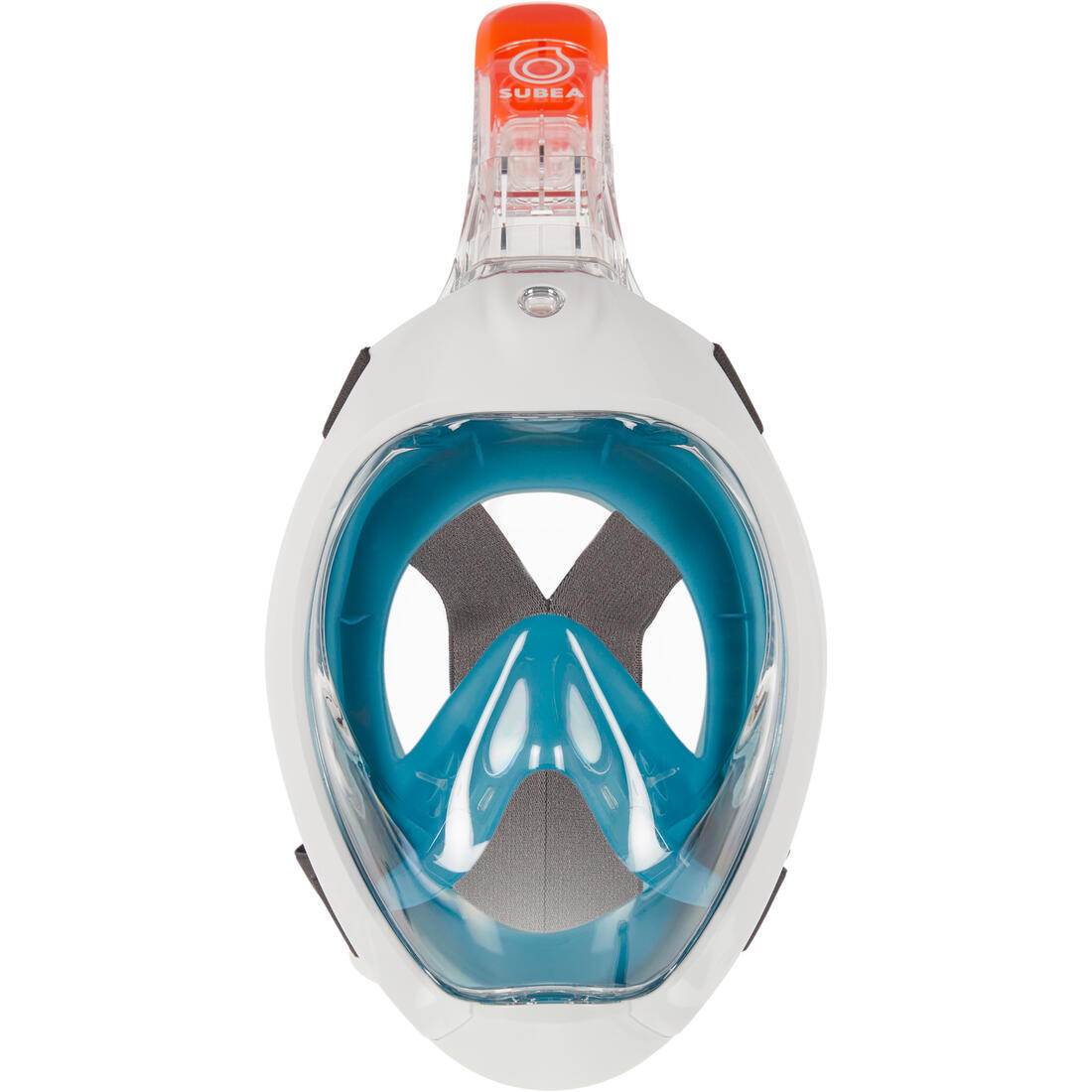 Masque easybreath de surface adulte - 500 bleu avec sac