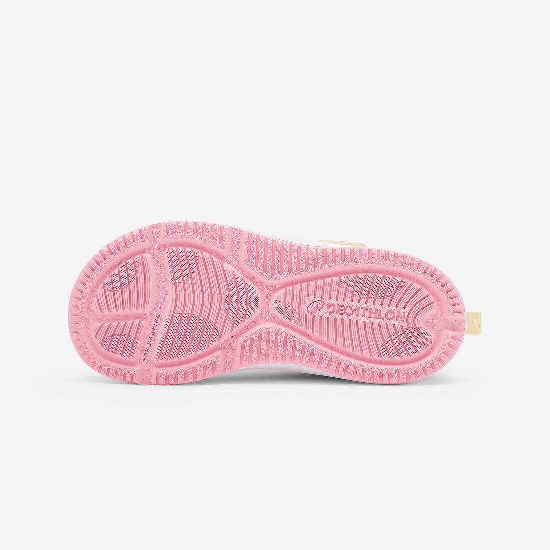 Chaussures Barefoot à scratch respirantes enfant, Stepper Sporty violet et