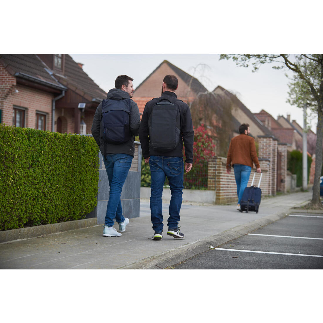Sac à dos grand format 55L, noir
