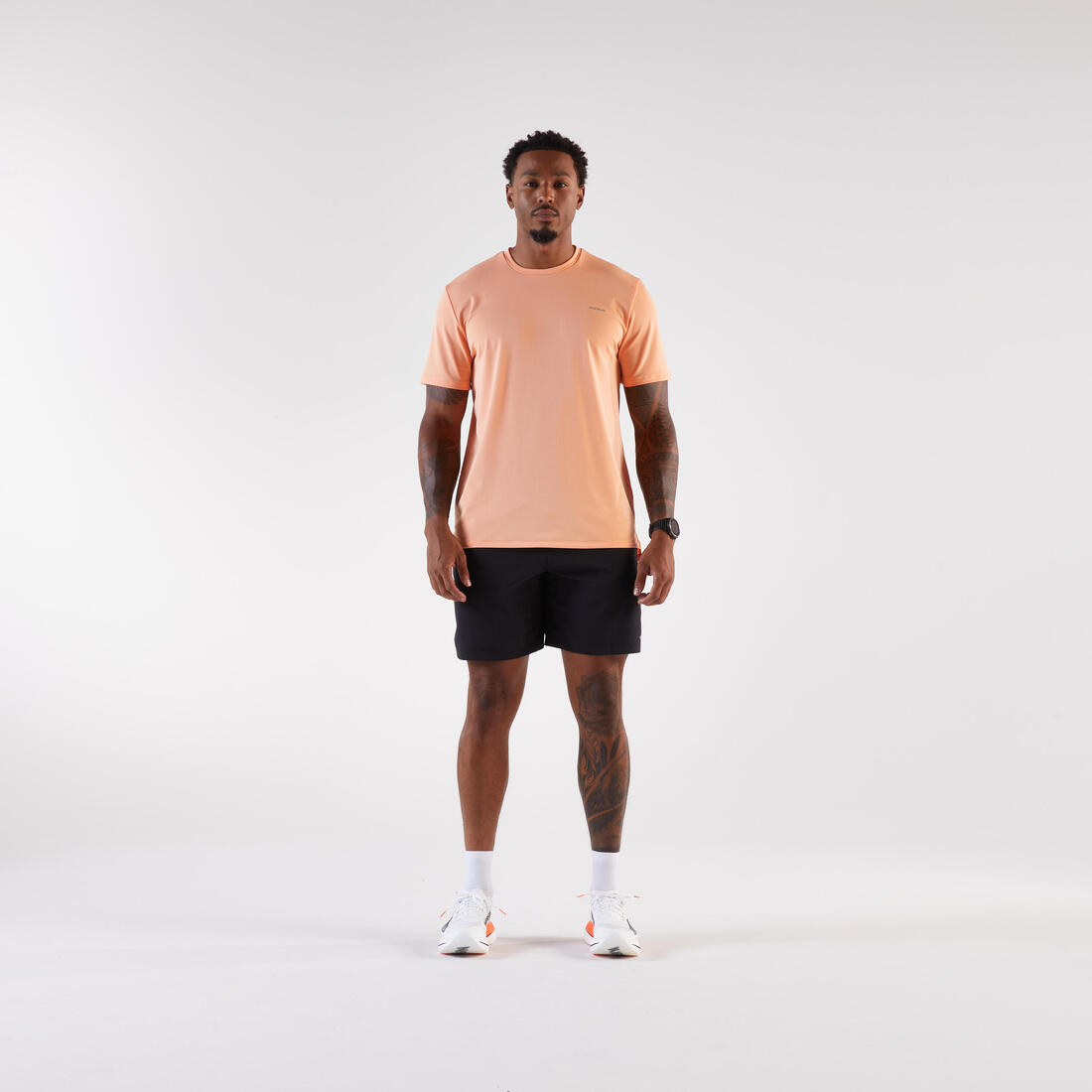 T-shirt de running respirant homme - kiprun run 500 dry
