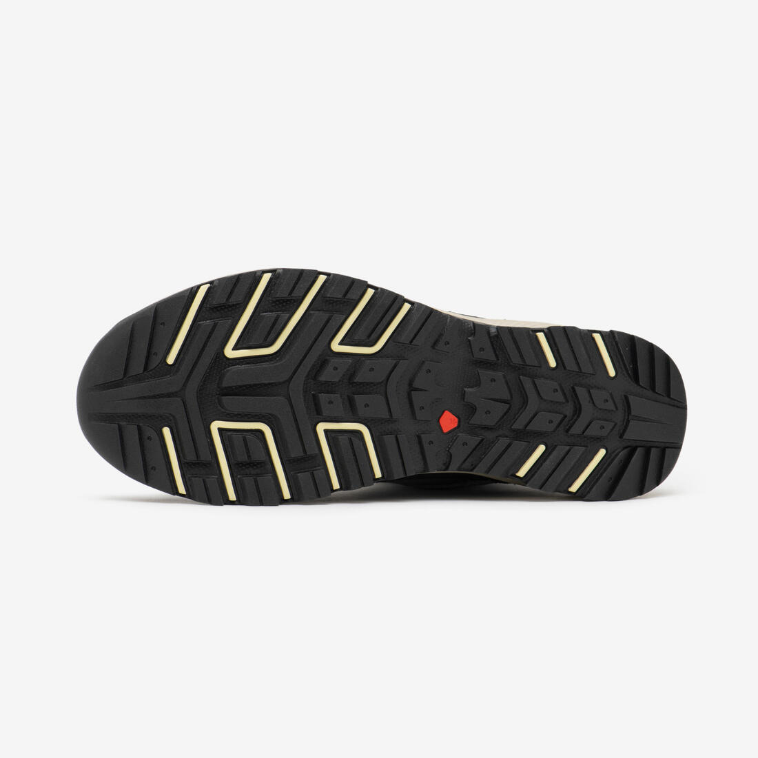 Chaussures de randonnée mid imperméables femme, NH500 Cuir WP
