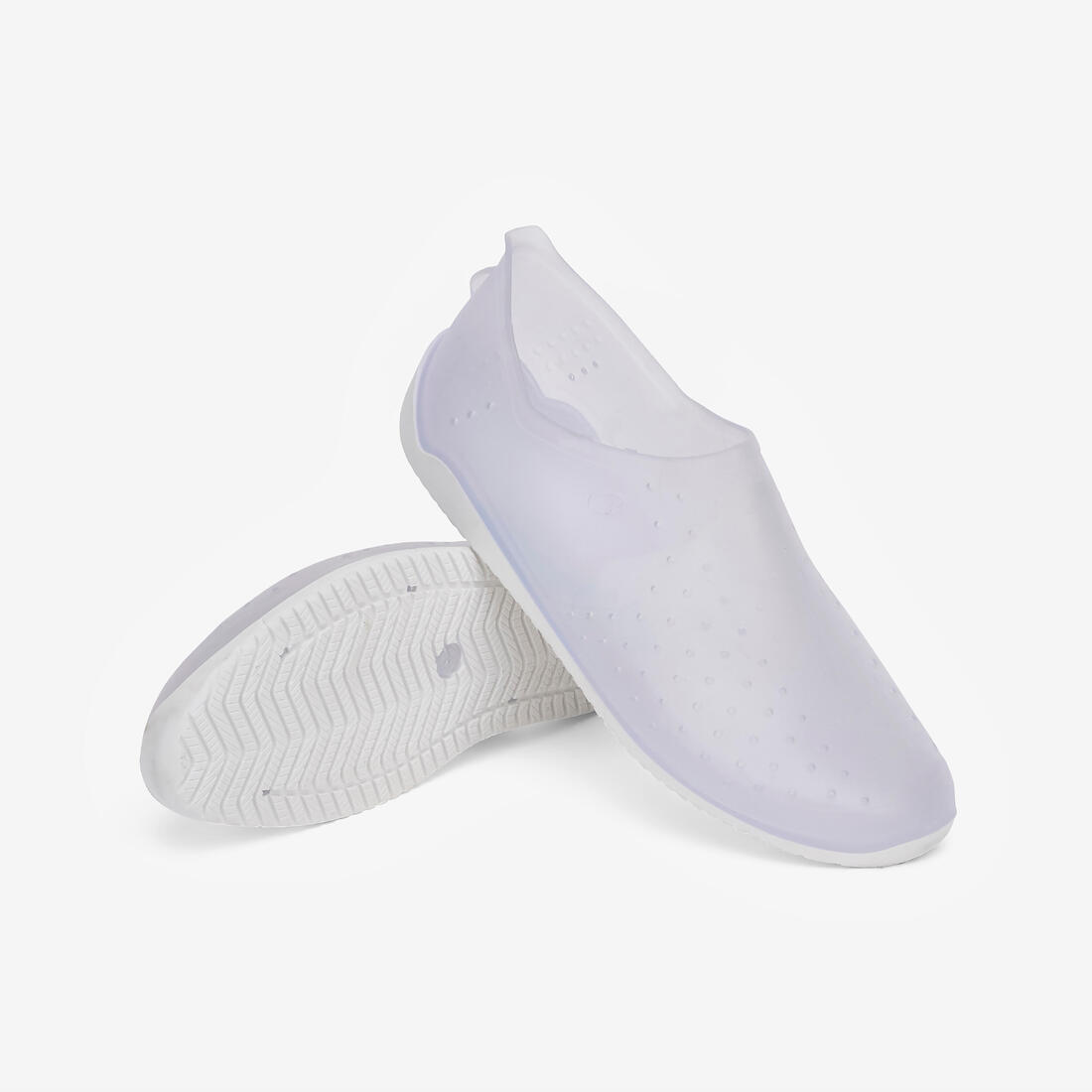 Chaussures aquatiques pour aquagym - Aquaflo dot & fun transparent