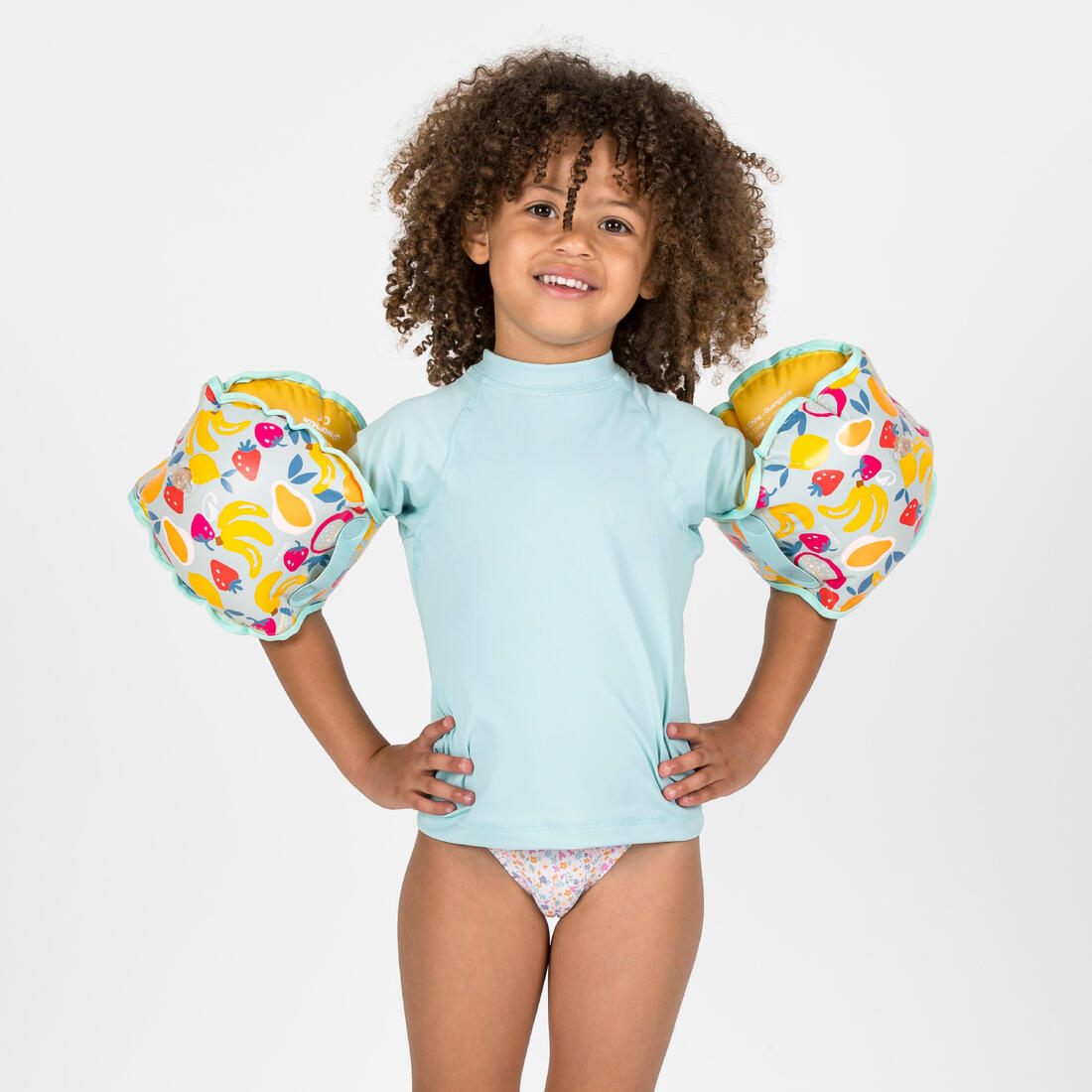 Brassards De Piscine Evolutif Enfant - Tiswim print savane