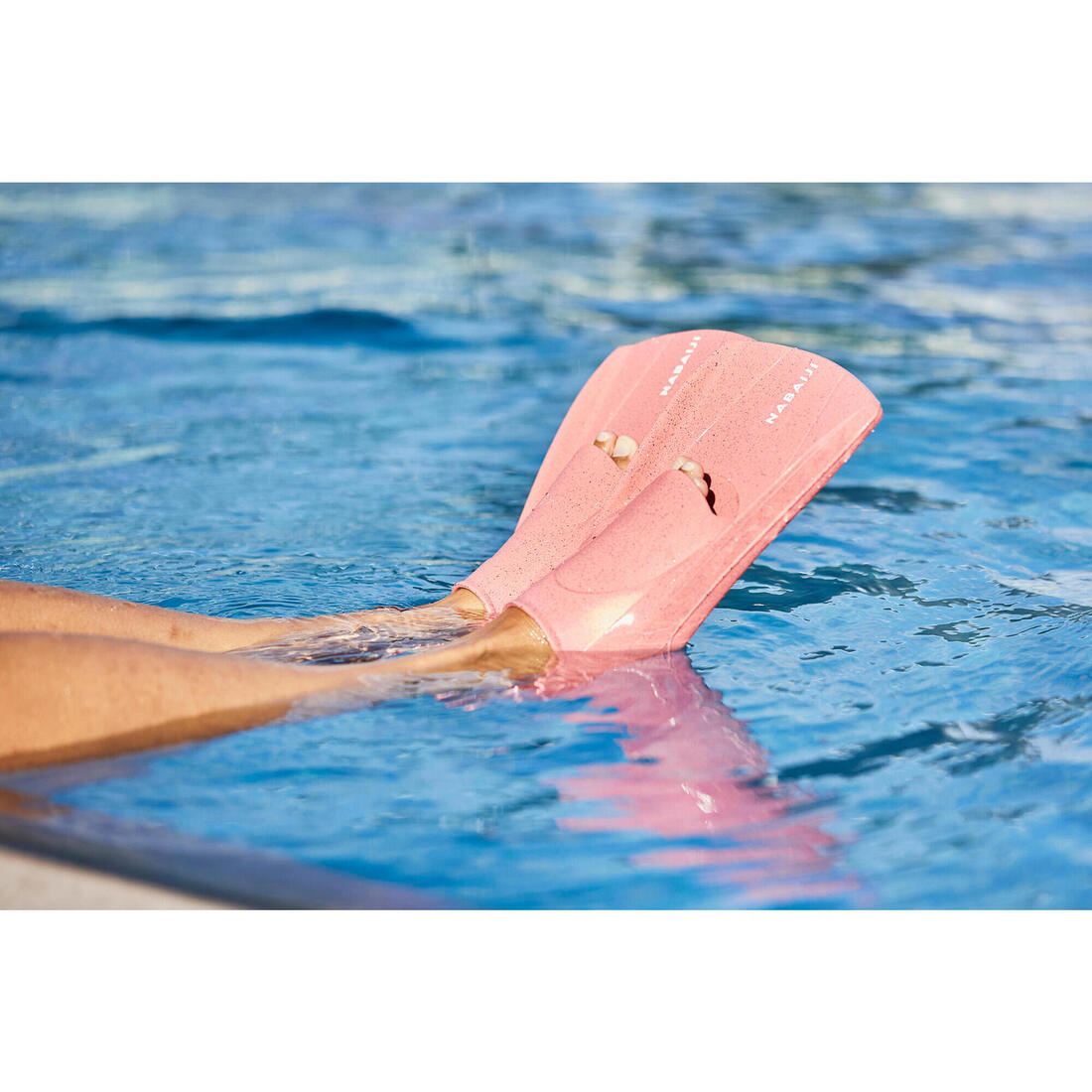 Palmes natation courtes silifins