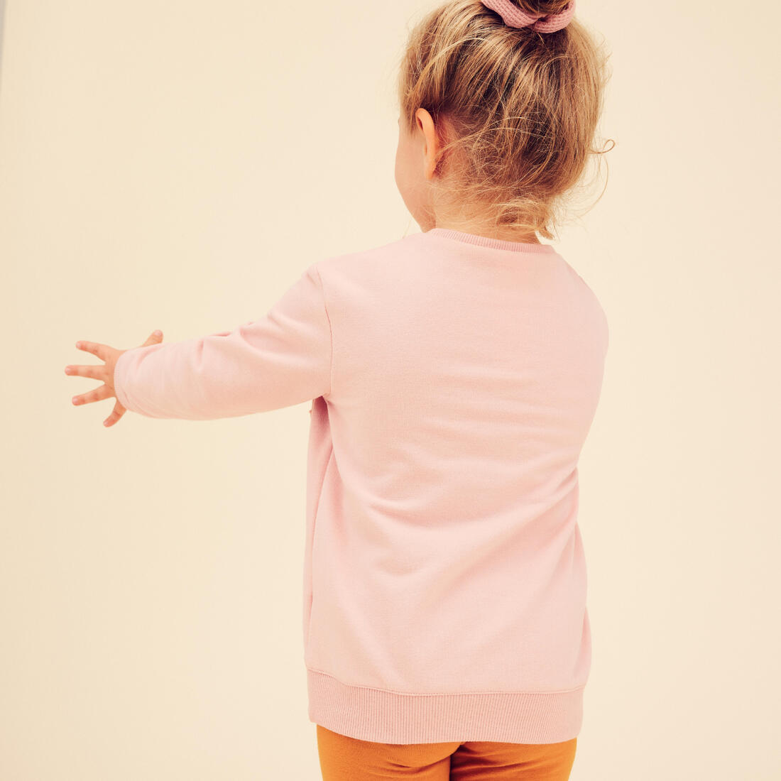 Sweat decat'oons imprimé beige baby gym enfant