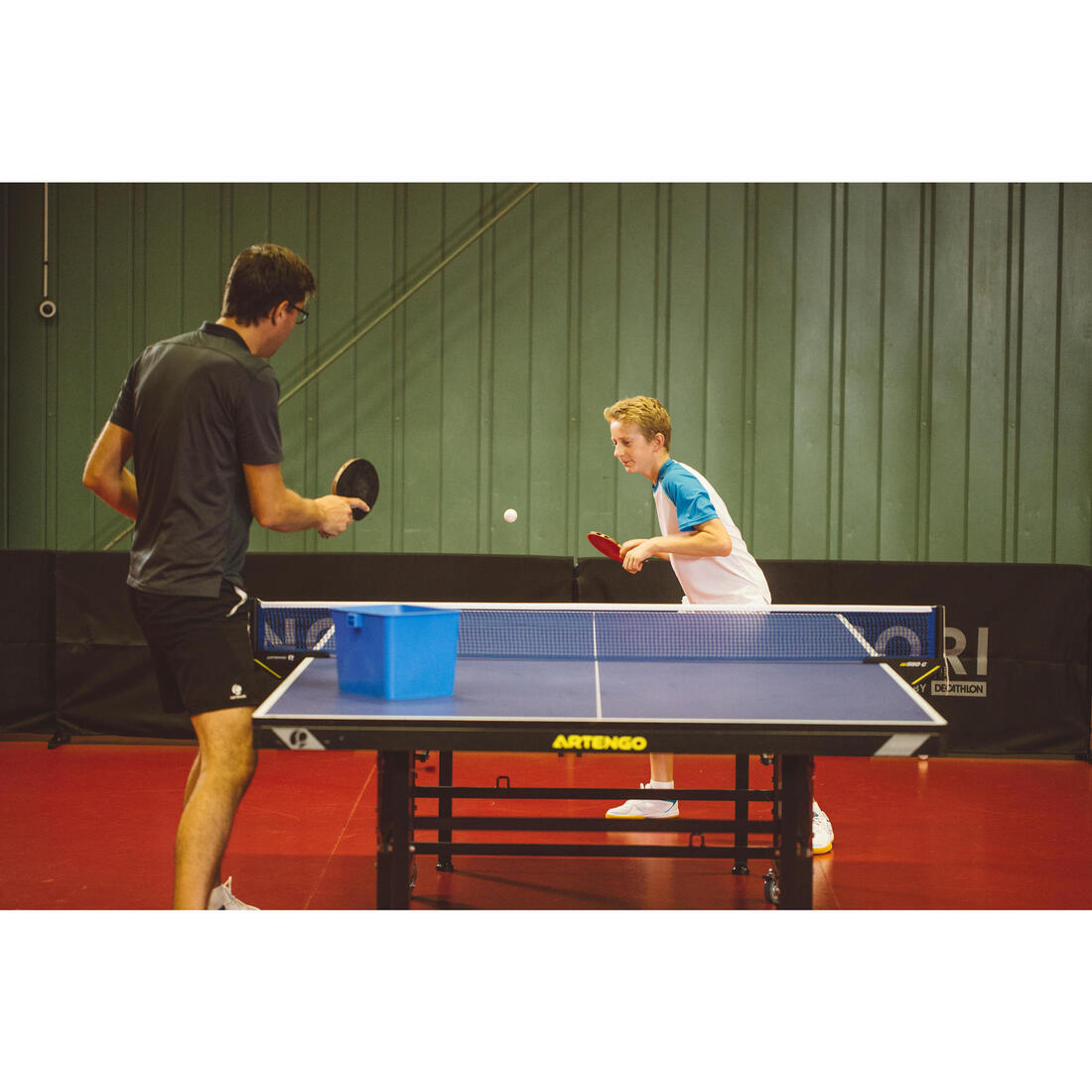 RAQUETTE DE TENNIS DE TABLE CLUB ET ÉCOLE TTR130 4* SPIN