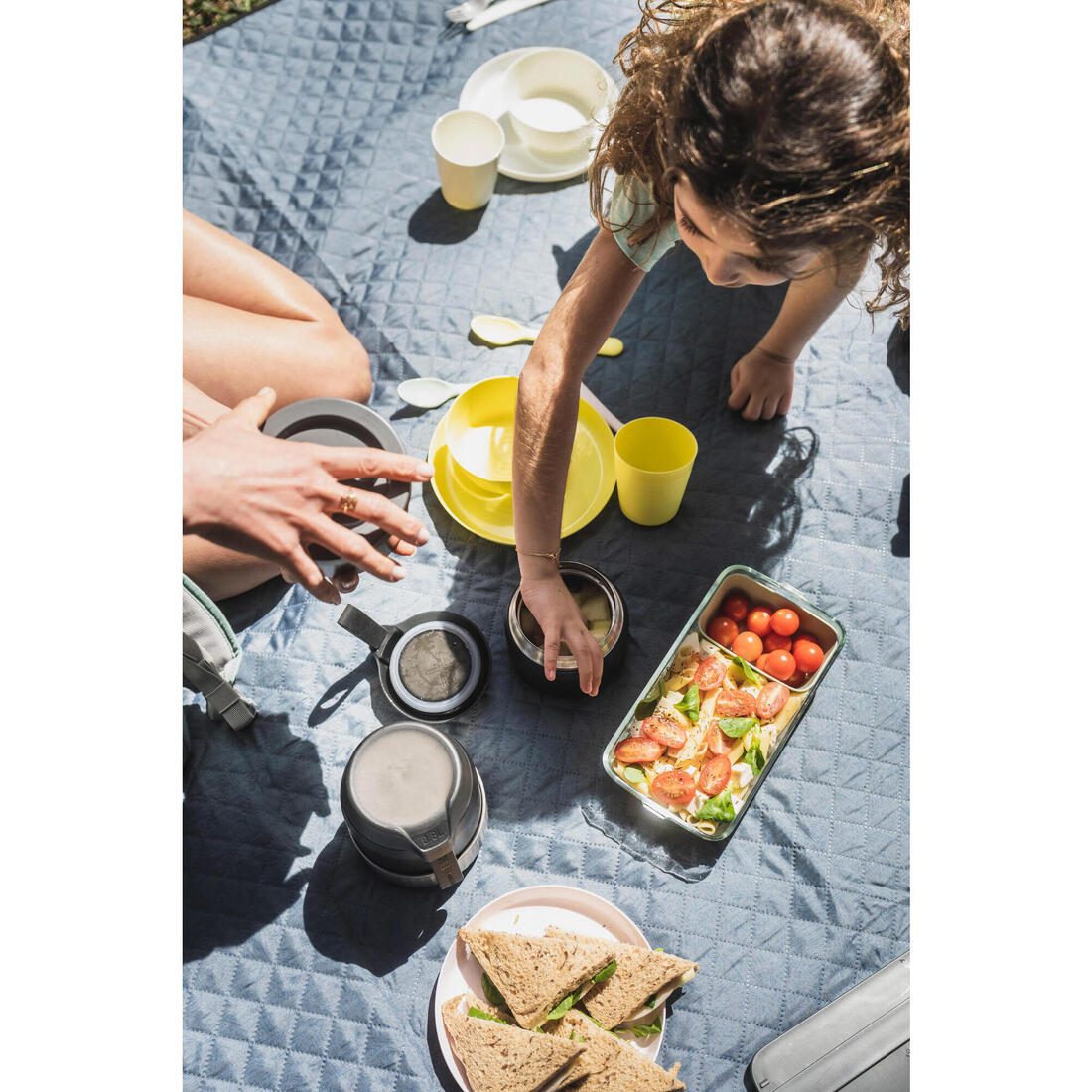 Boite de conservation en verre - 1 litre - Alimentaire