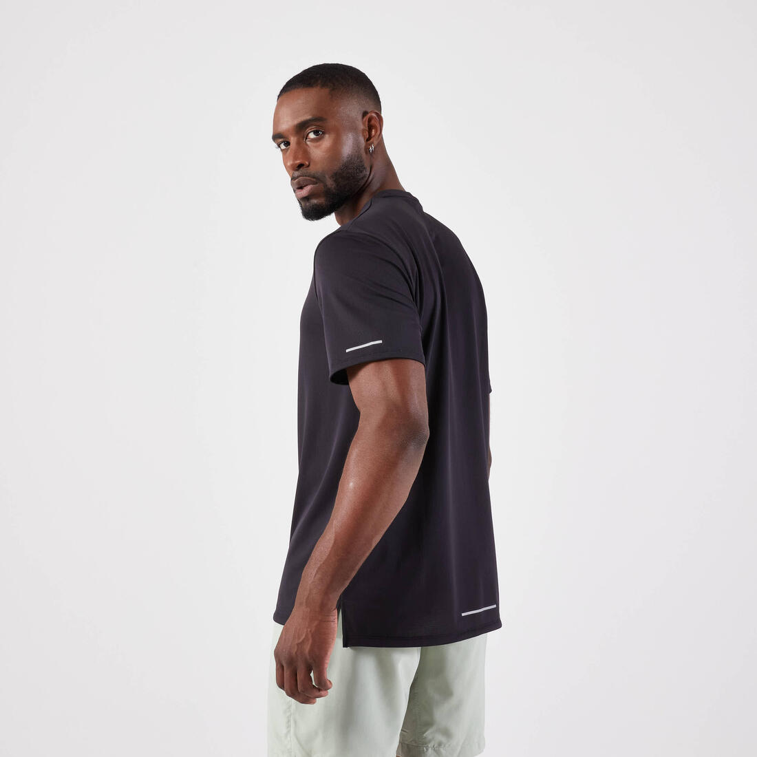 T-shirt de running respirant homme - kiprun run 500 dry