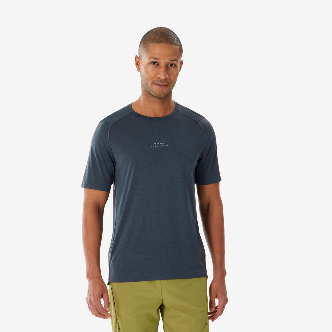 T-shirt de randonnée manches courtes - MH500 - homme