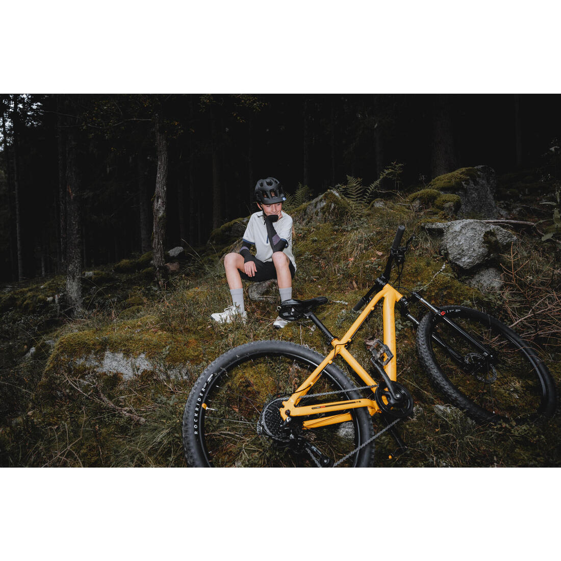 VTT ENFANT 26" 9-12 ANS, EXPL 900 JAUNE