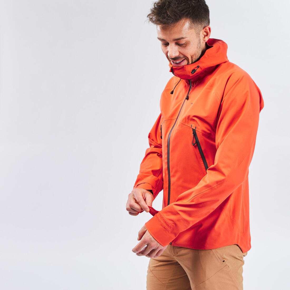 Veste imperméable et respirante de randonnée homme, MH500