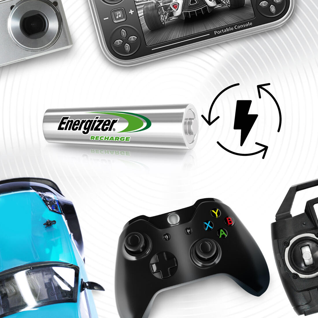 Piles rechargeables Energizer 4 AA/HR6 2000mAh