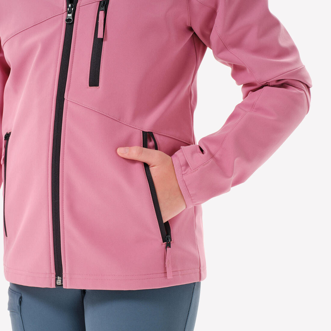 Veste softshell de randonnée enfant 7-15 ans, MH900