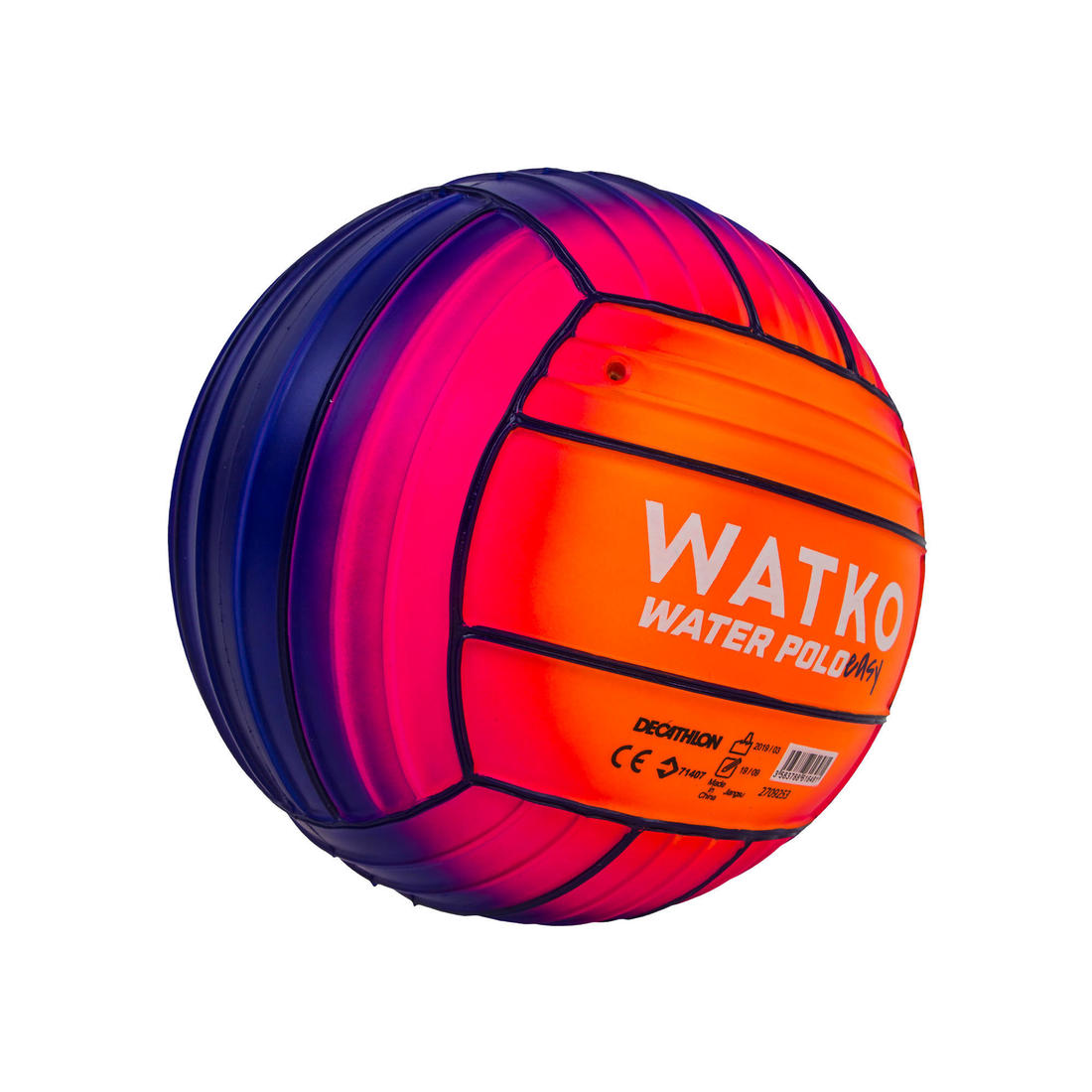 Grip ballon piscine adherent bleu