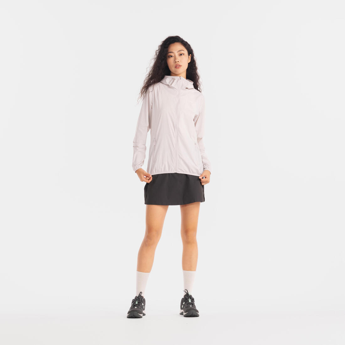 Jupe short de randonnée - nh500 - femme