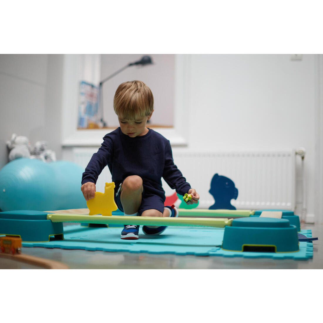 Sweat decat'oons imprimé beige baby gym enfant