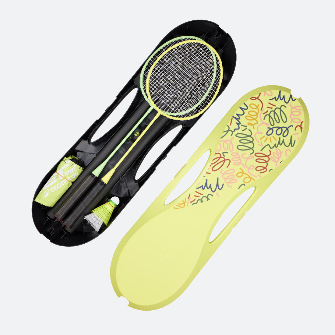 Kit Filet de Badminton Fun 3 Mètres - Bleu Roi