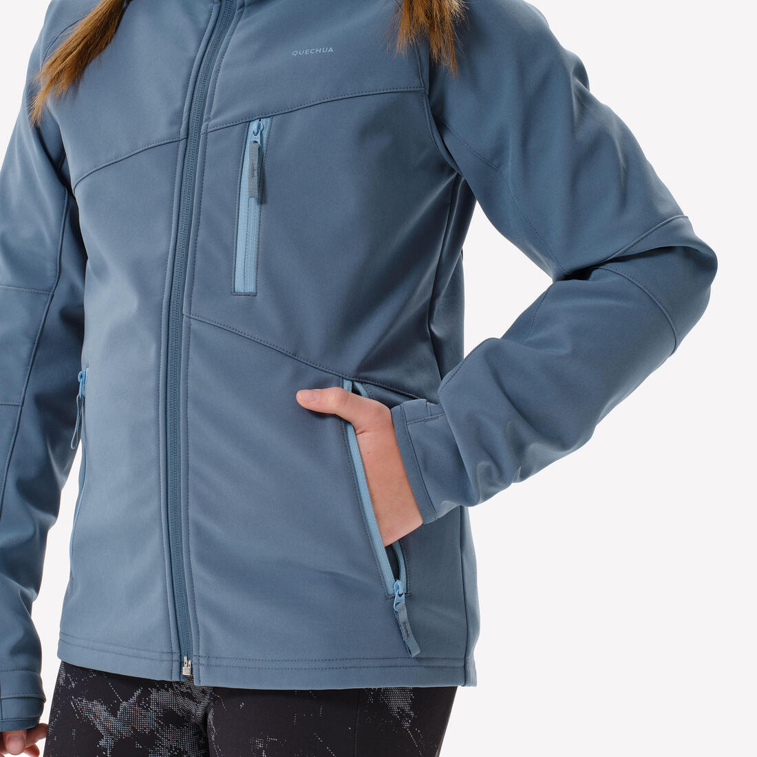 Veste softshell de randonnée enfant 7-15 ans, MH900