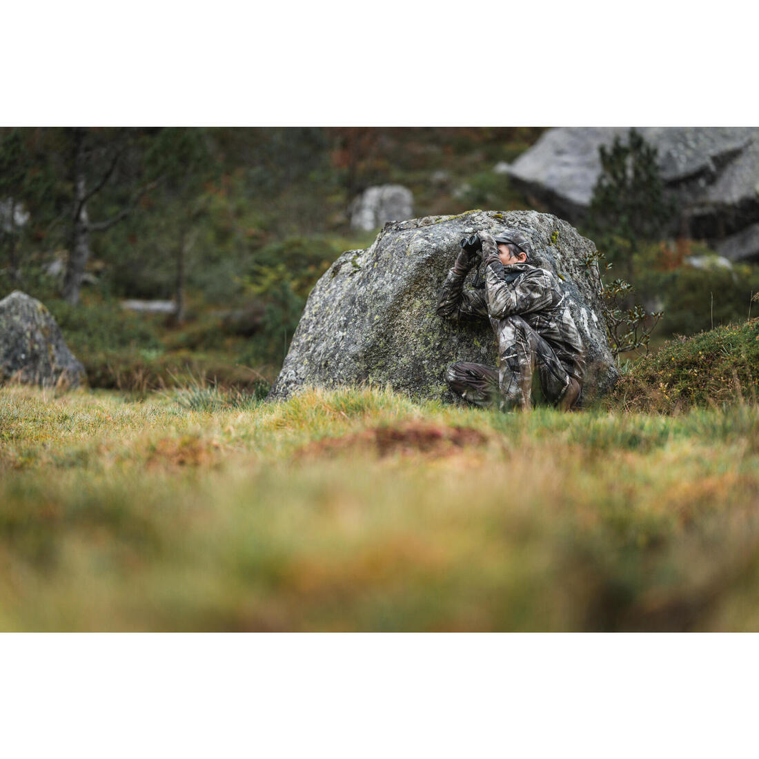 Jumelles chasse kaki étanches 900 10x42