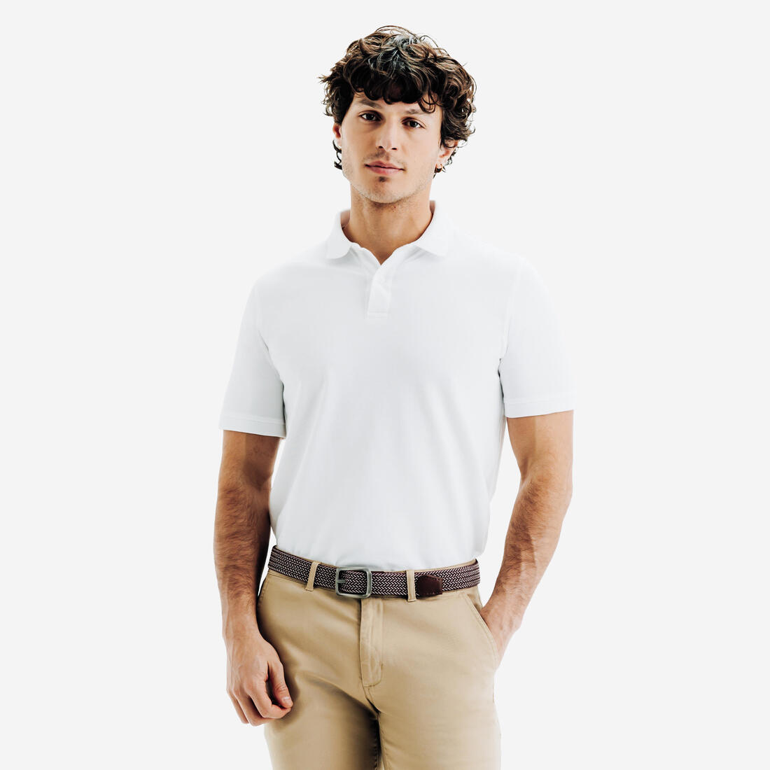 Ceinture golf tressée élastique & extensible