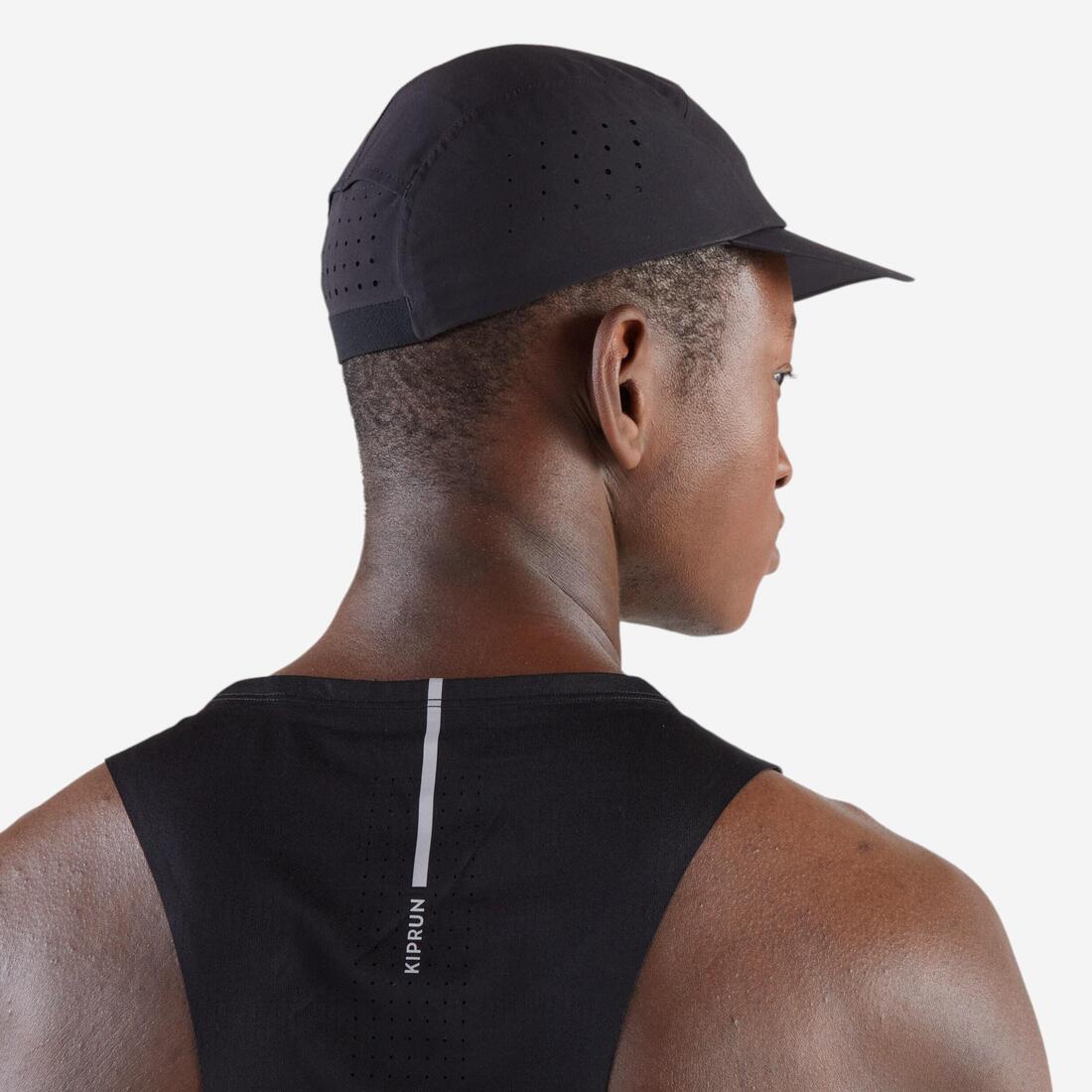 Casquette running Homme Femme, Kiprun ultra légère