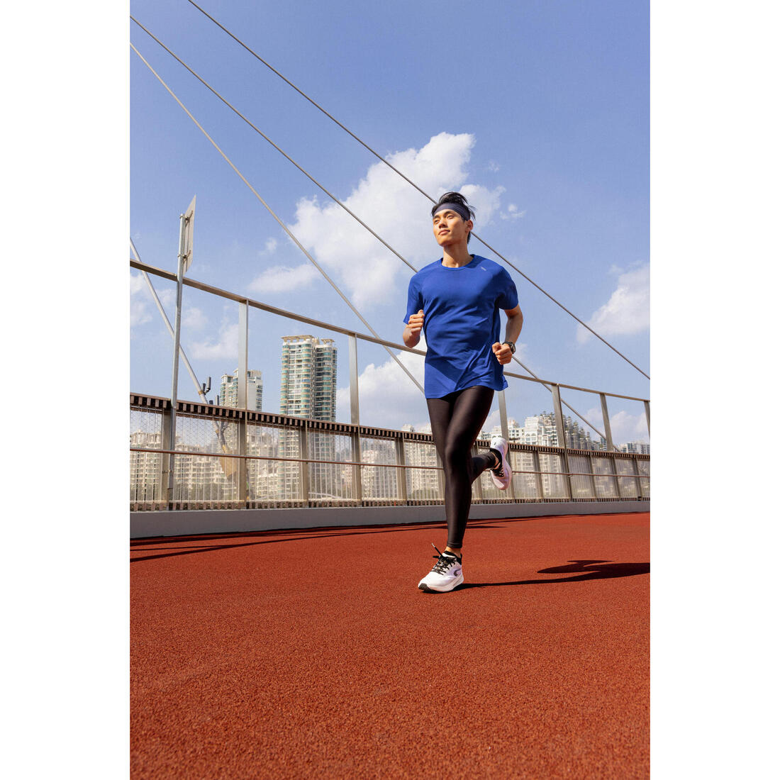 T-shirt de running sans coutures homme - kiprun run 500 confort