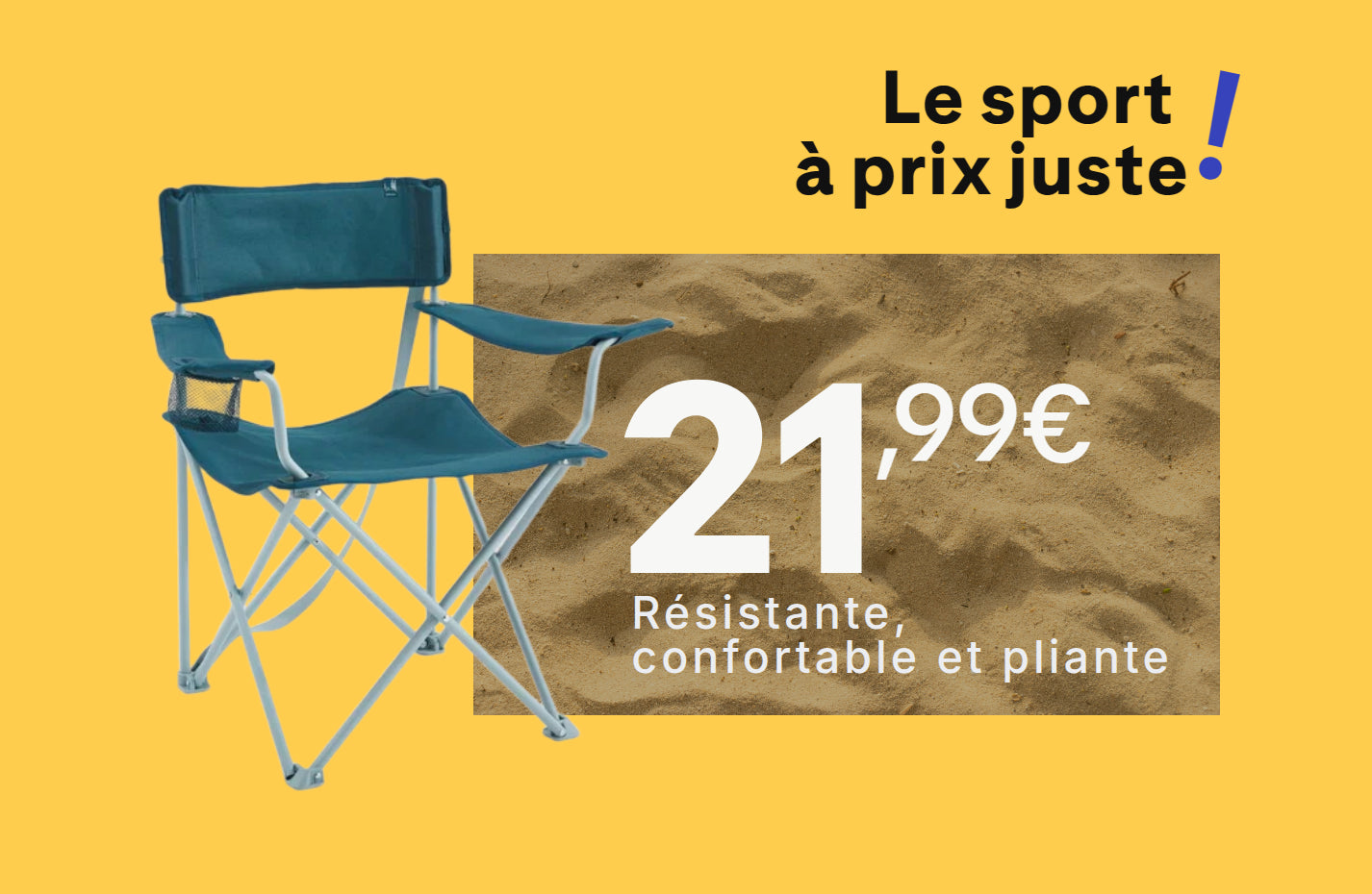 chaise camping