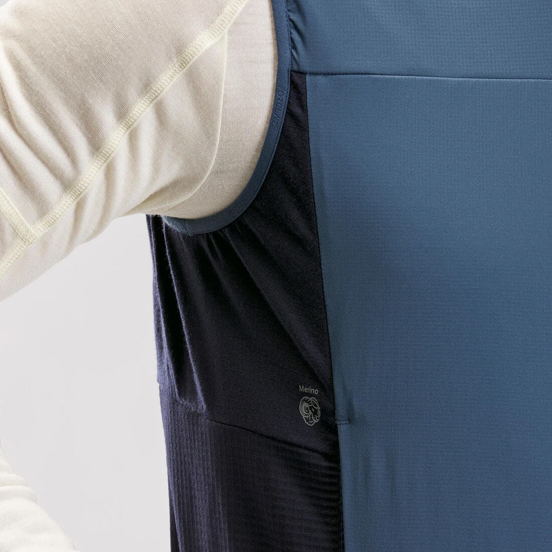 Gilet coupe vent de trek montagne - mt500 wind homme