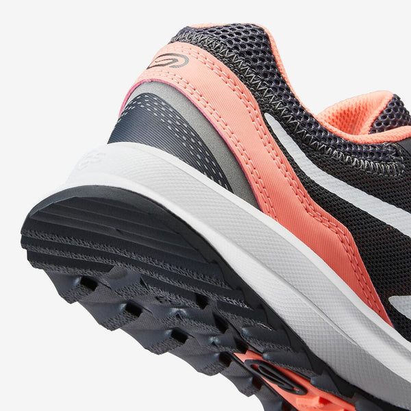 CHAUSSURES DE RUNNING FEMME KALENJI RUN ACTIVE GRIP GRIS CORAIL