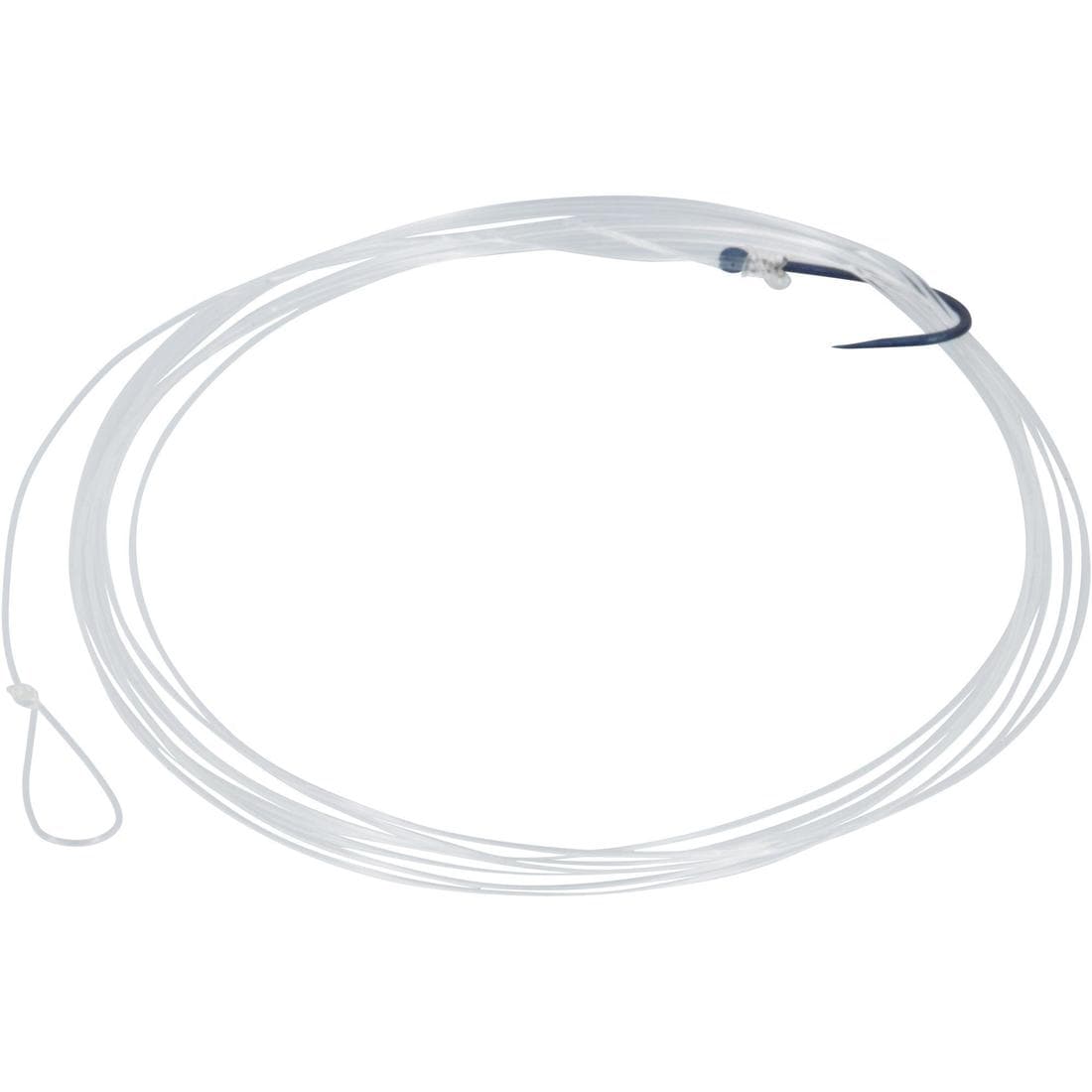 Hameçons montés a palette SN HOOK fluorosea bluereversed pêche en mer