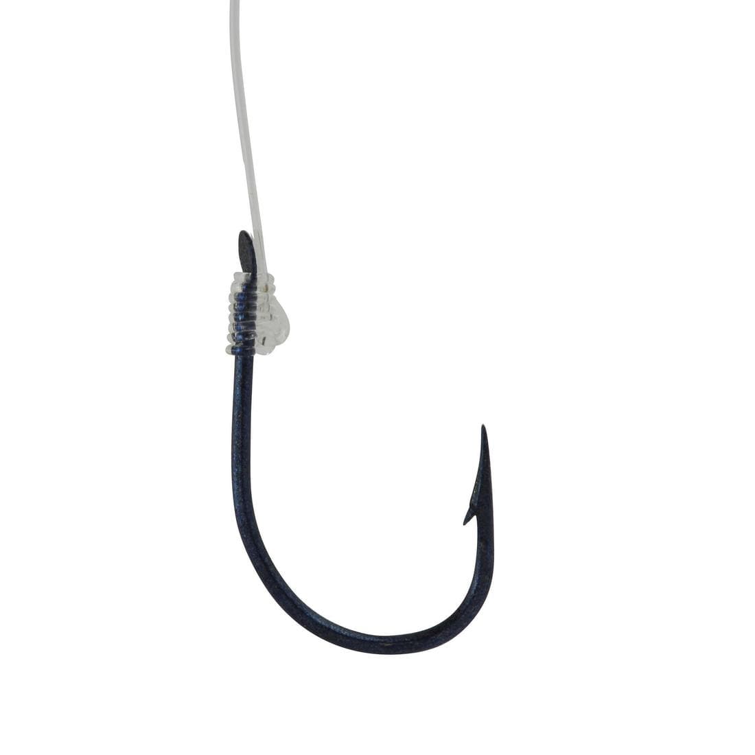 Hameçons montés a palette SN HOOK fluorosea bluereversed pêche en mer
