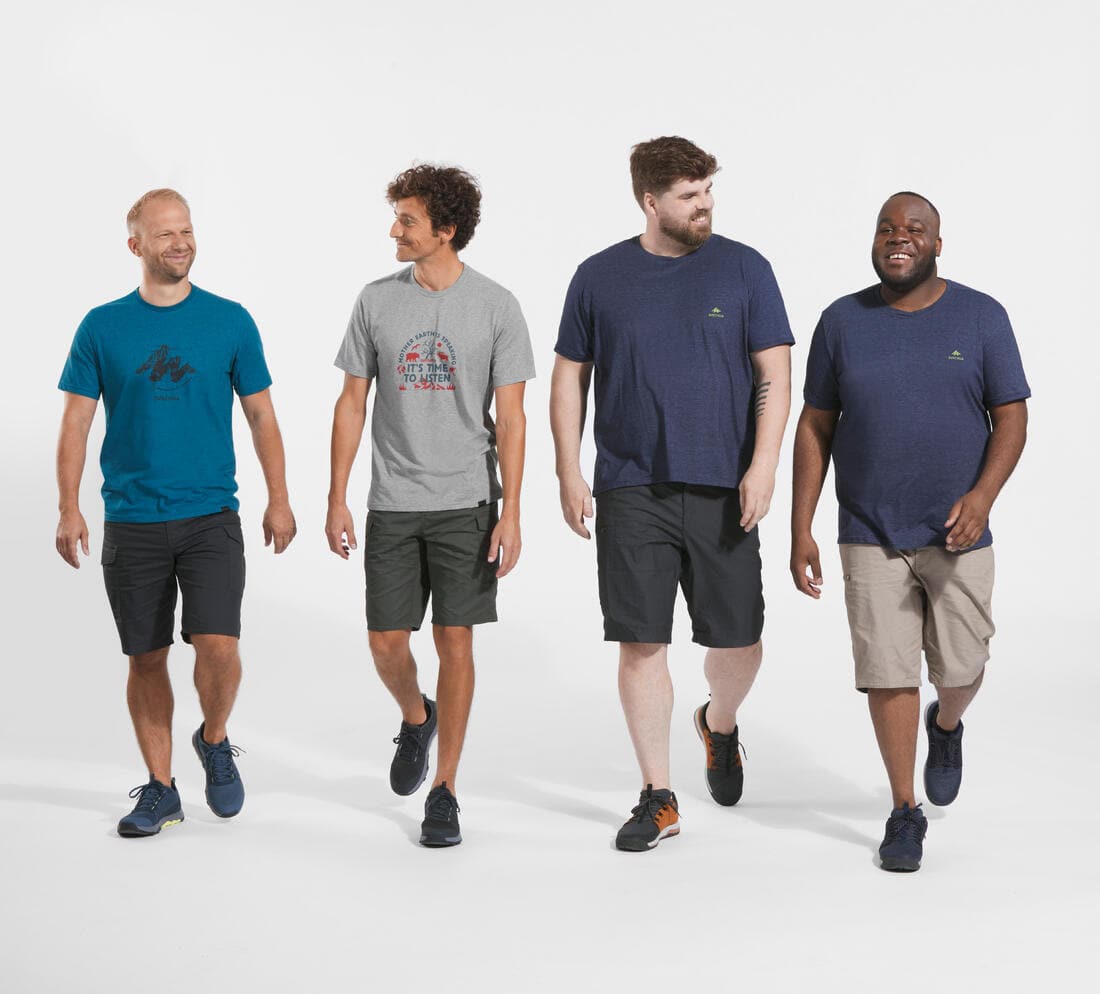 T-Shirt manches courtes Randonnée Homme TechTIL 100