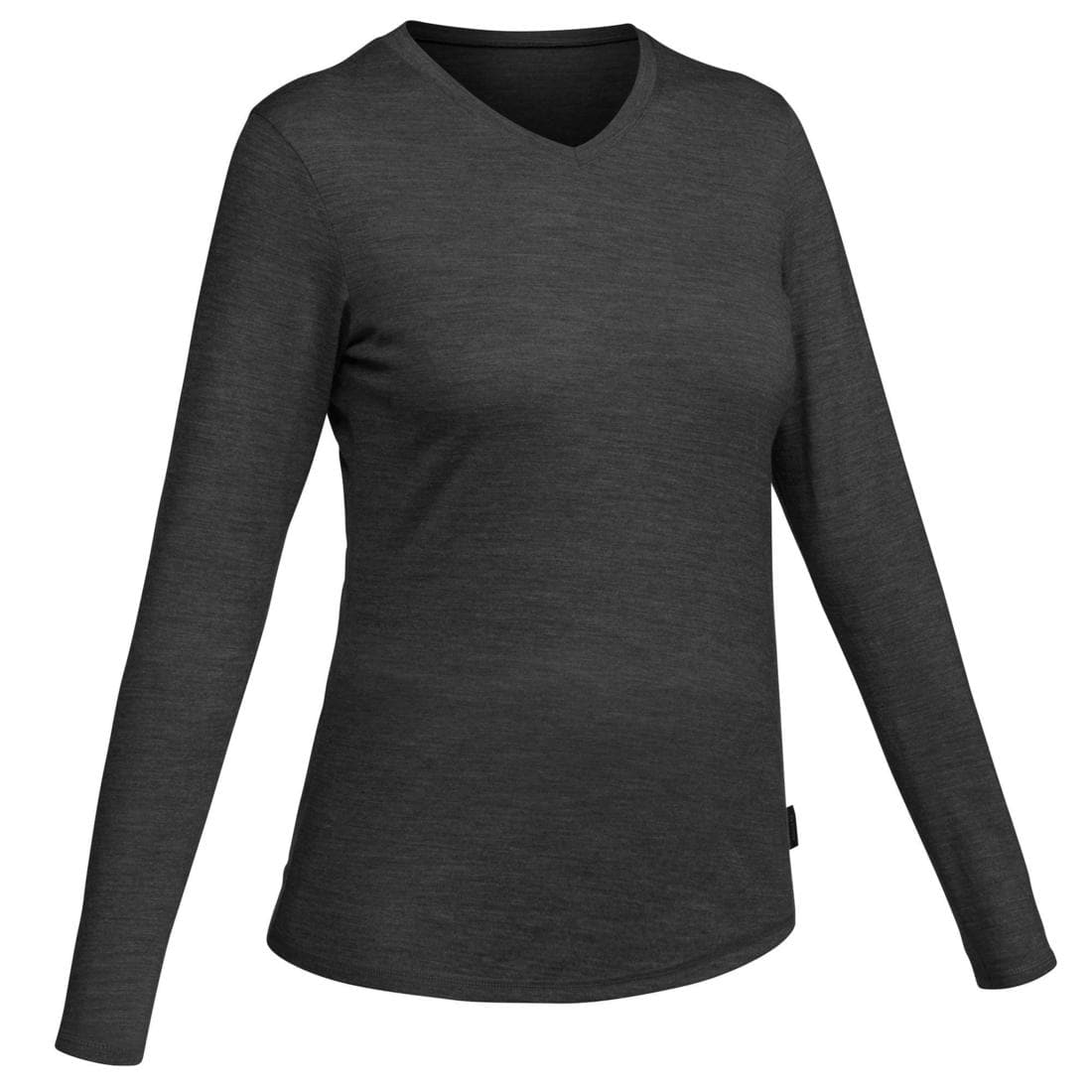 T-shirt laine mérinos de trek & voyage - femme - travel 500