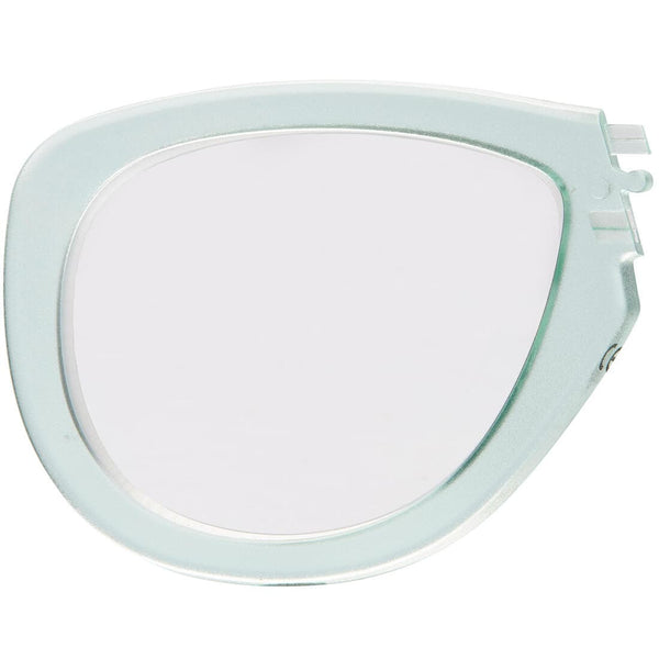 OWN4B Masque de plongée correcteur, masque de plongée avec tuba pour myopie,  lunettes de correction optique, verres en résine de prescription, RX myopie,  bleu (2 yeux différents)