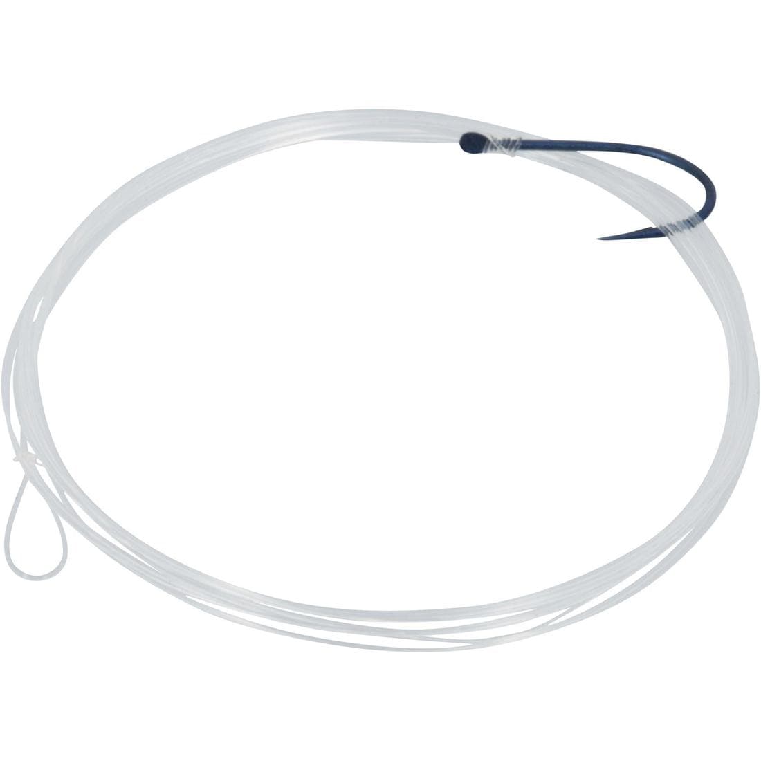 Hameçons montés a palette SN HOOK fluorosea bluereversed pêche en mer