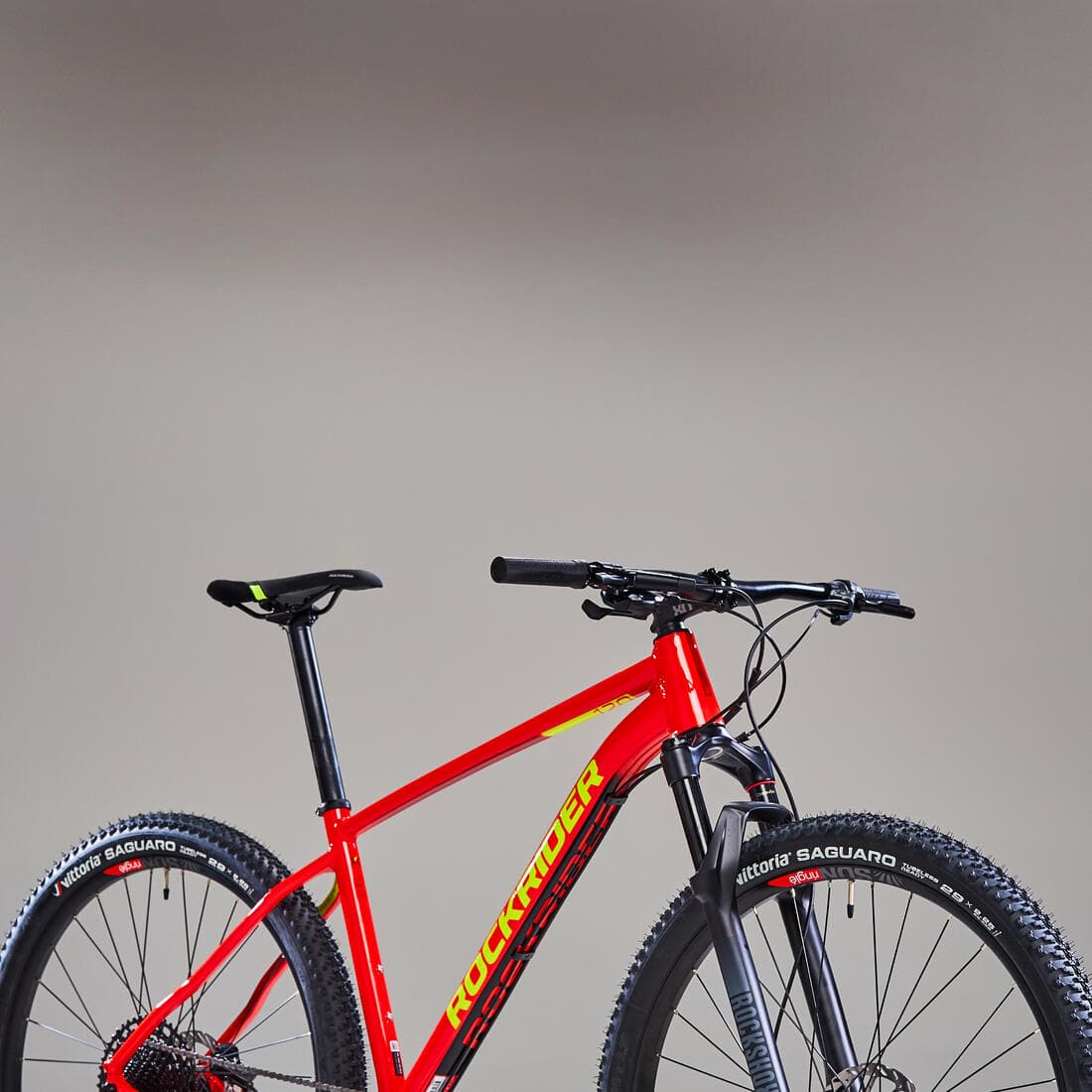 Vélo VTT cross country XC 120 cadre aluminium rouge