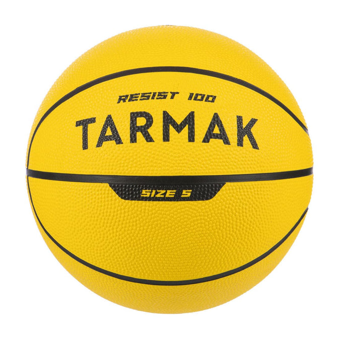 





Ballon de basket R100 de taille 5 jaune jusqu'à 10 ans pour débuter., photo 1 of 5