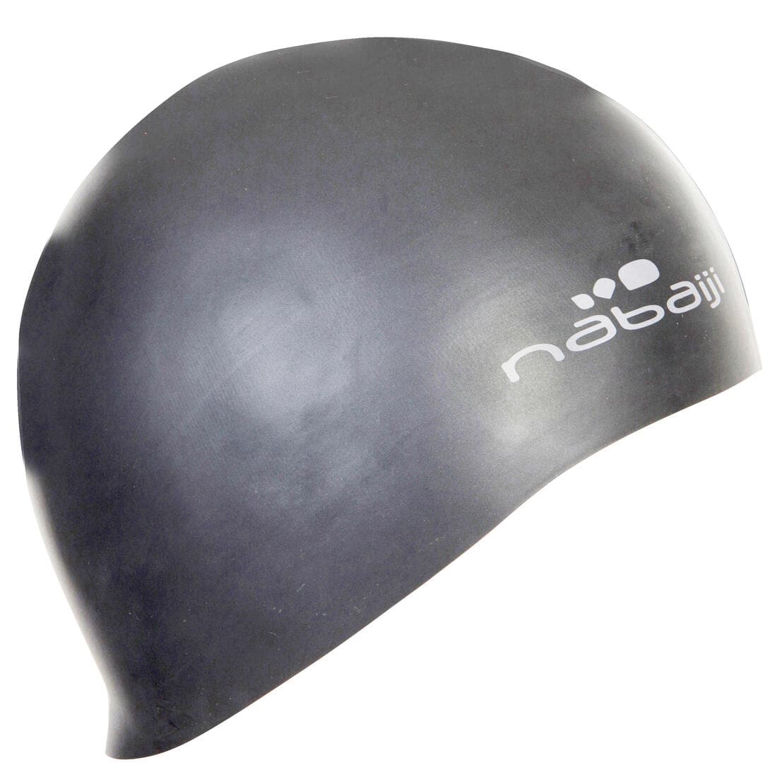 Bonnet de Bain en Silicone Fin - Taille Unique - Gris