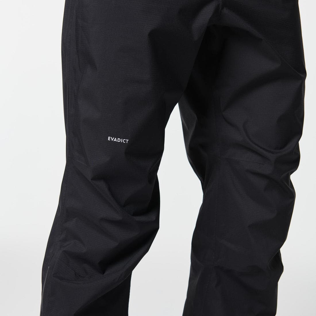 Pantalon de running & trail running imperméable Homme - KIPRUN Run 900 Rain Noir
