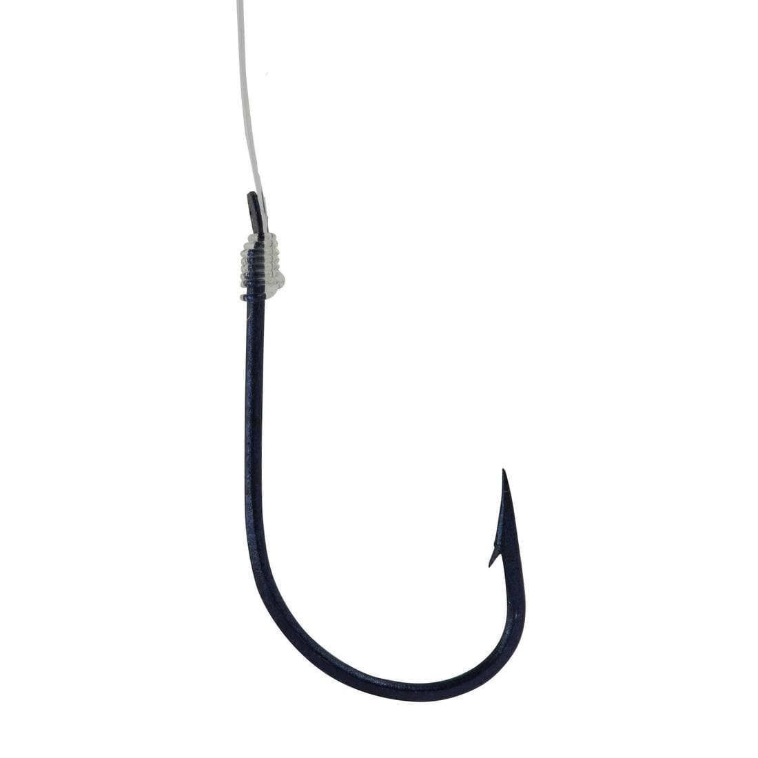 Hameçons montés a palette SN HOOK fluorosea bluereversed pêche en mer