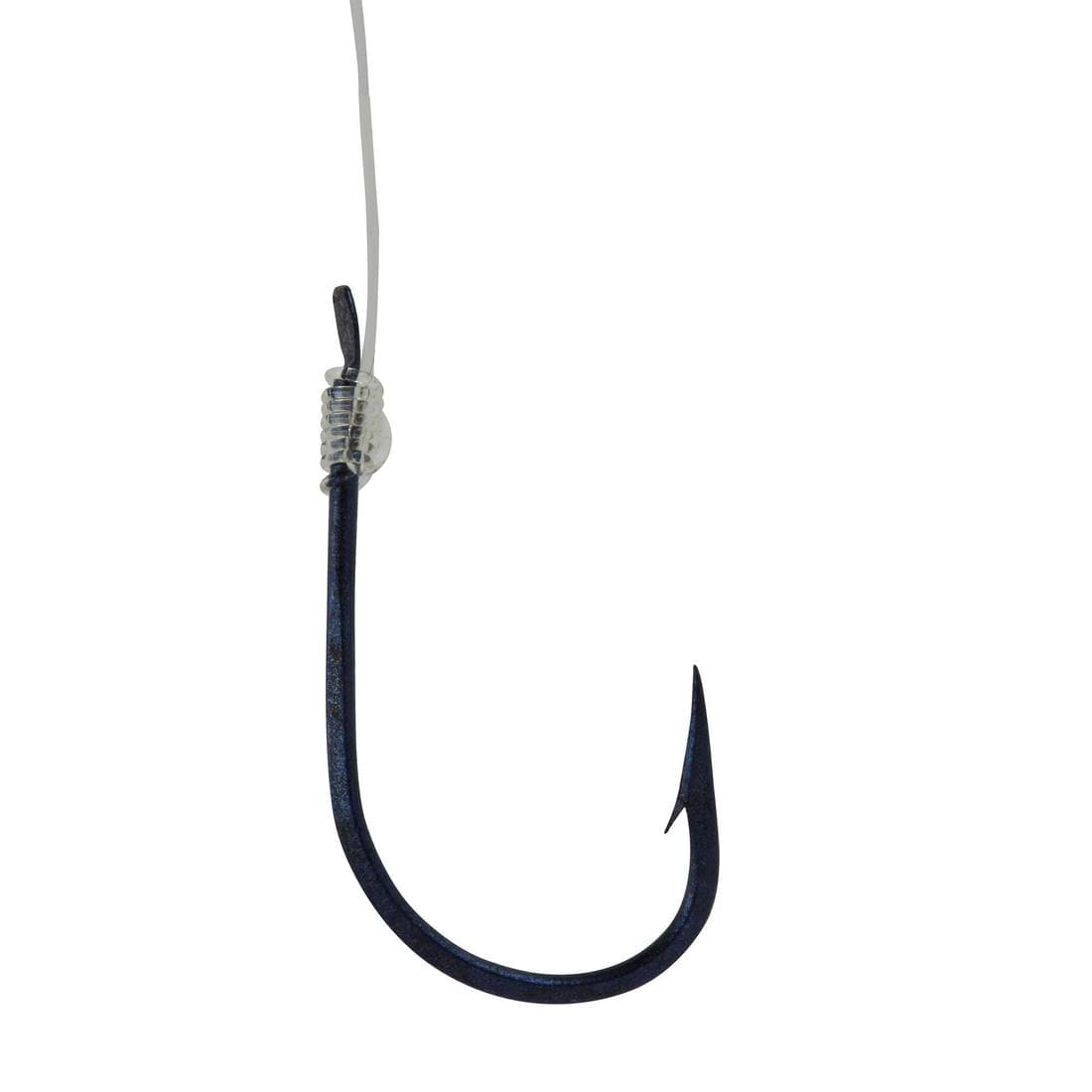 Hameçons montés a palette SN HOOK fluorosea bluereversed pêche en mer