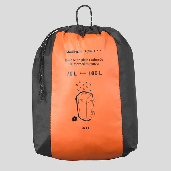Housse de pluie basique pour sac à dos de trekking - 70/100L pour les clubs  et collectivités