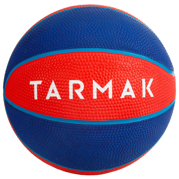 Mini ballon de basketball taille 1 Enfant - K100 Rubber jaune