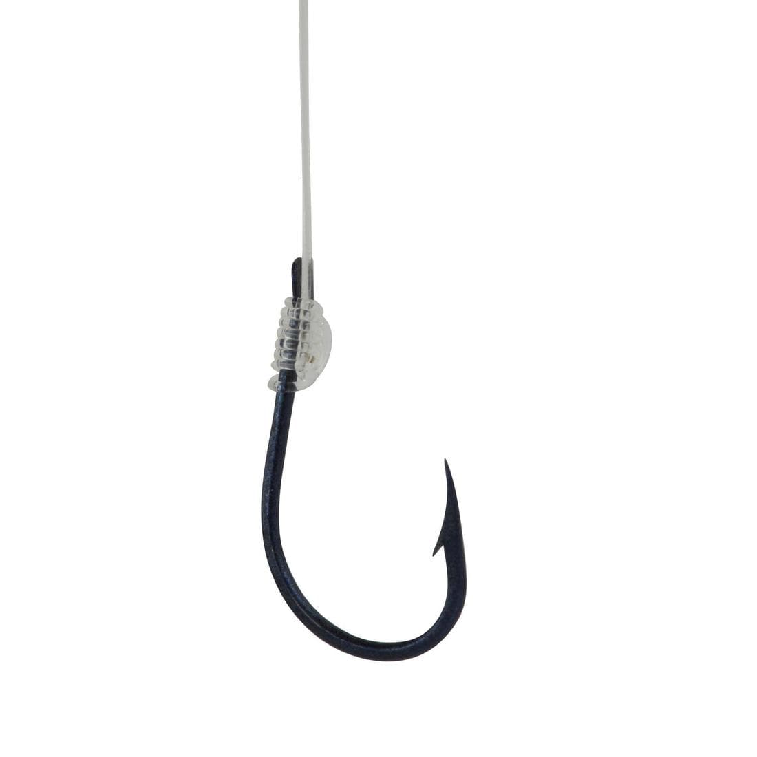Hameçons montés a palette SN HOOK fluorosea bluereversed pêche en mer