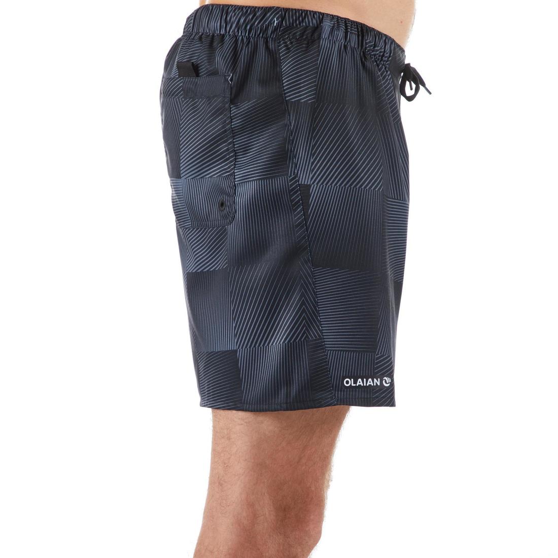 Surf boardshort court 100 Palm Black