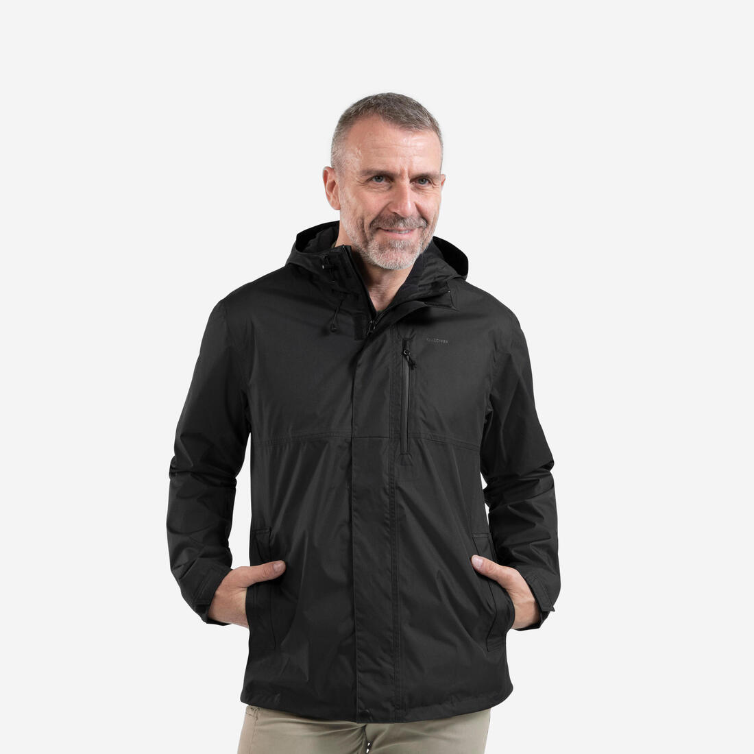 Veste imperméable de randonnée - nh500 imper - homme